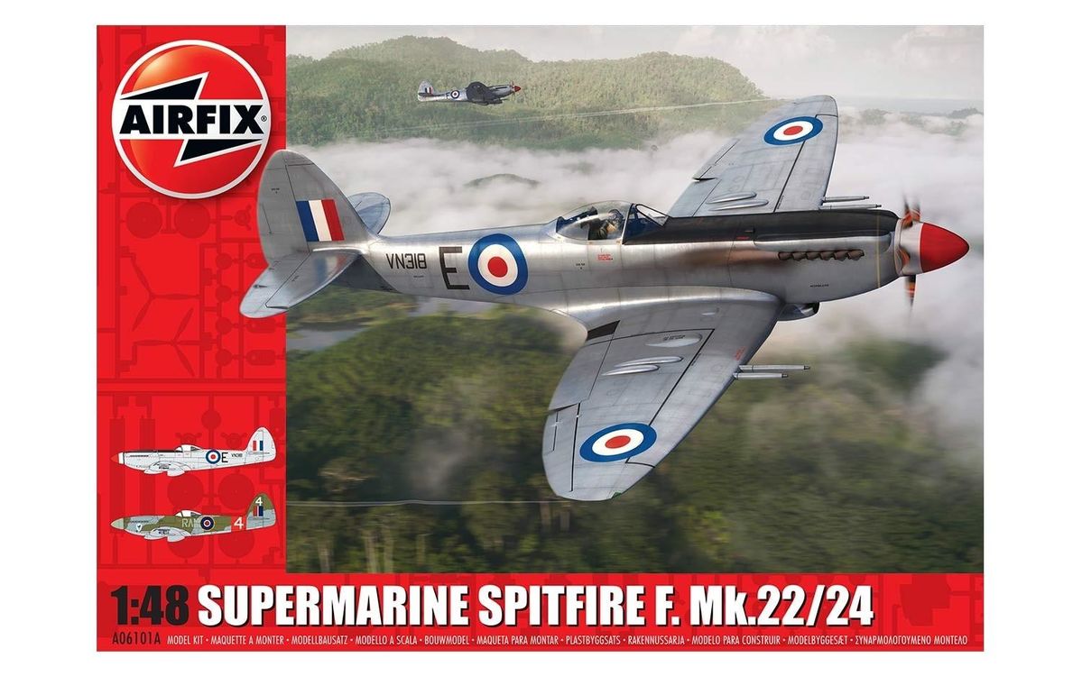 Iris 4340 1/48 Spitfire F.Mk.22 Detail Set For Airfix | eBay