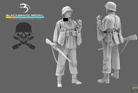 German WWII Waffen SS Soldier 12 (1 figure)