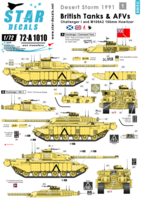 Desert Storm 1991 # 1. British Challenger I and M109A2 Howitzer. - Image 1