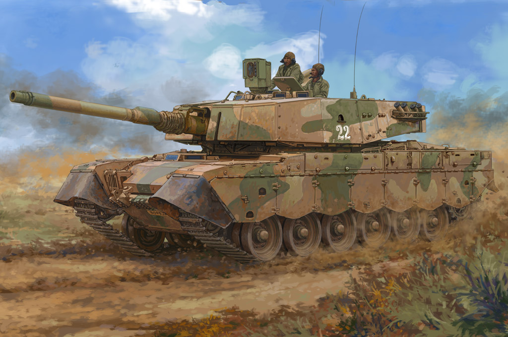 South African Olifant MK1B MBT Hobby Boss 83897