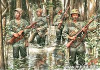 US Marines in jungle (1941-1945)