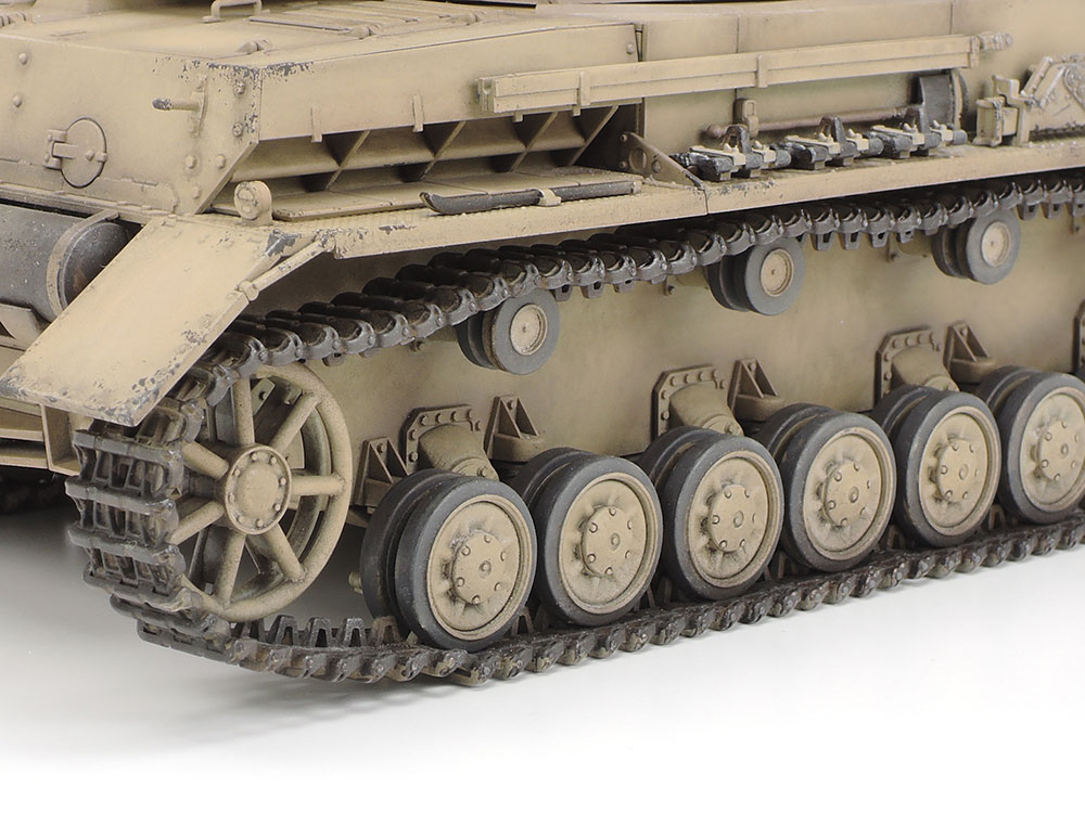 German Tank Panzerkampfwagen IV Ausf.F And Motorcycle 'North