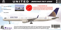 United-Continental Boeing 757-200