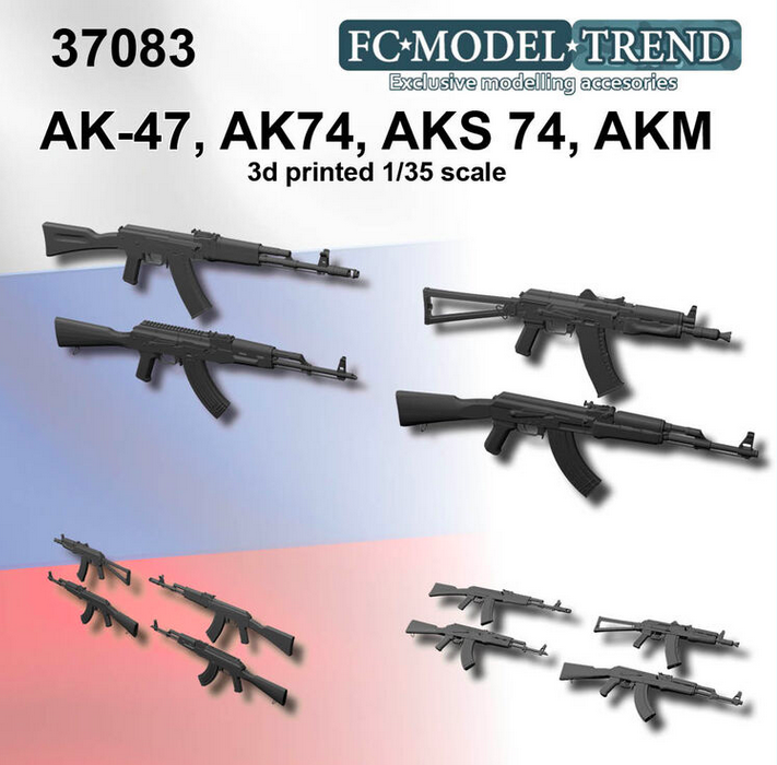 AK-47, AK-74, AKS-74 & AKM FC ModelTrend 37083