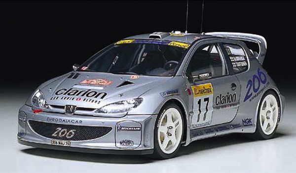 Peugeot 206 WRC 2000 Tamiya 24226