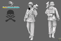 German WWII Waffen SS Soldier 6 (1 figure)