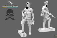 German WWII Waffen SS Soldier 1 (1 figure)