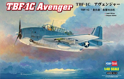 TBF-1C Avenger Hobby Boss 80314