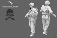 German WWII Waffen SS Soldier 7 (1 figure)