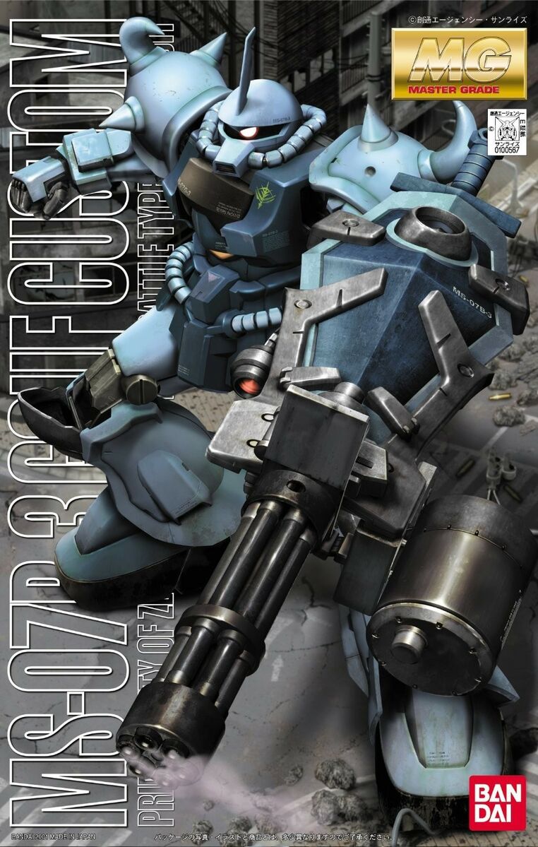 MS-07B-3 GOUF CUSTOM (Gundam 61575) Bandai 61575