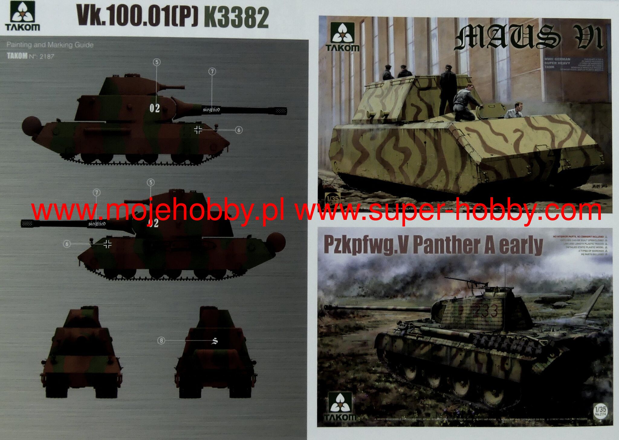 Vk.100.01(p) K3382 Takom 2187