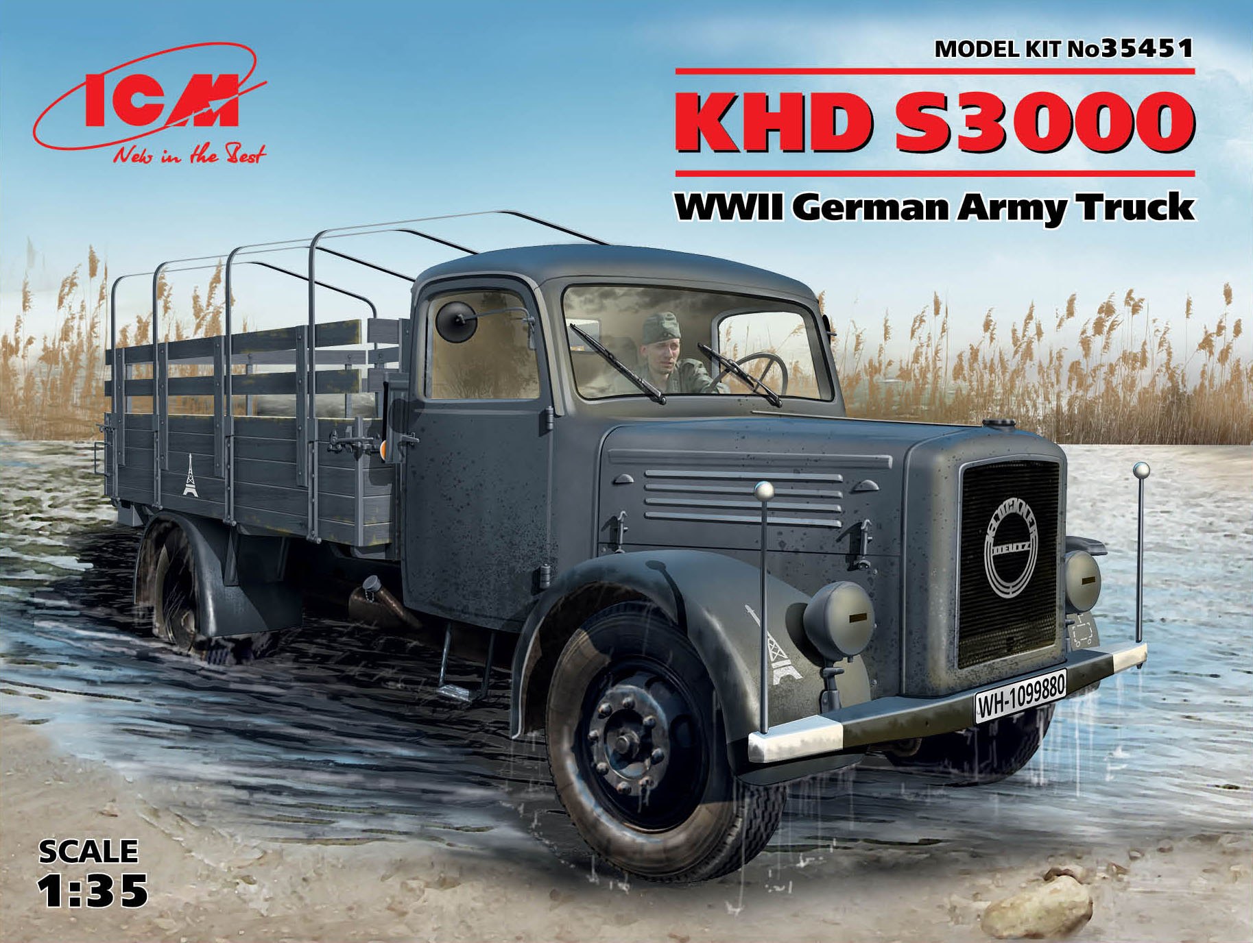 KHD S3000 WWII German Army Truck