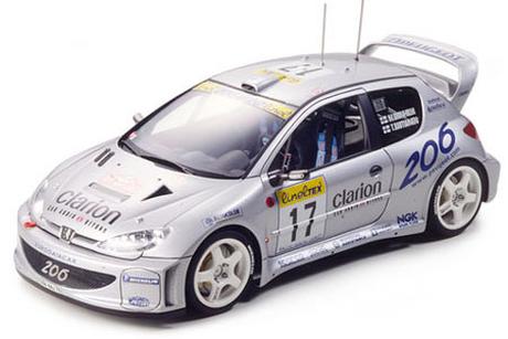 Peugeot 206 WRC 2000 Tamiya 24226