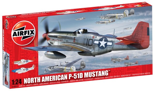 North American P-51D Mustang Airfix 14001A North American P-51D Mustang Airfix 14001A